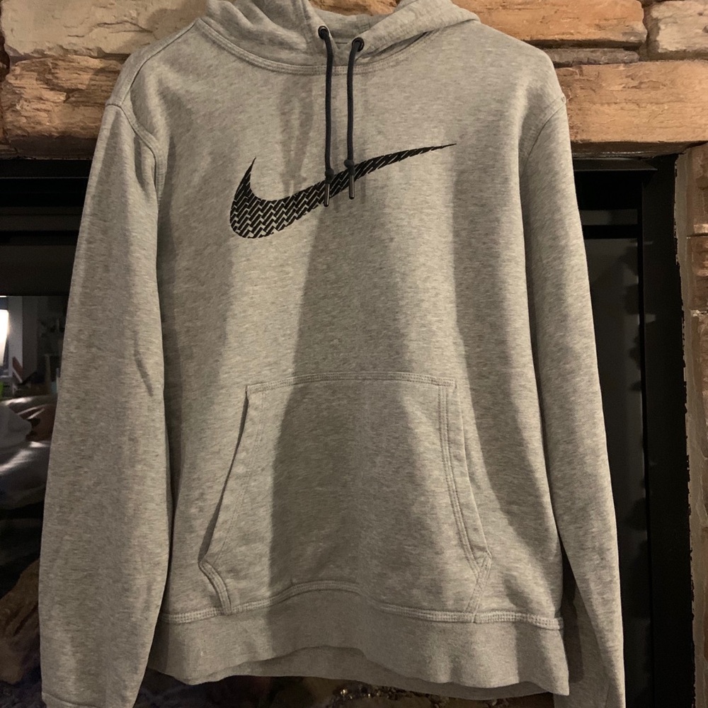 grey nike hoodie